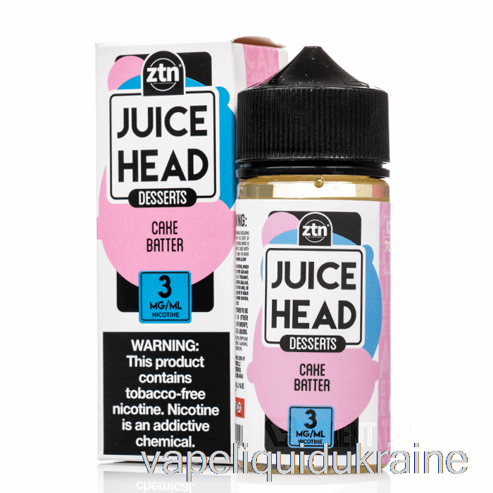 Vape Liquid Ukraine Cake Batter - Juice Head - 100mL 6mg